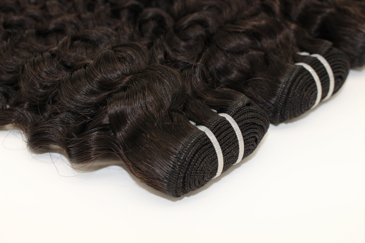Bundle Deals Italy Curly Virgin Human Hair Natural Black