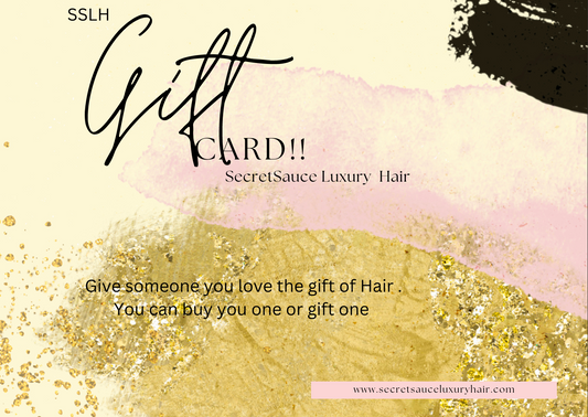 SecretSauce Luxury Hair Gift Card