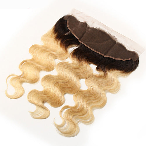 #1B613 Body Wave Frontal Human Hair Blonde Frontal 13X4