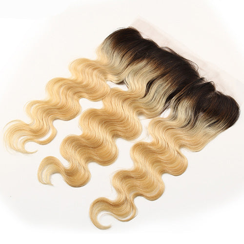 #1B613 Body Wave Frontal Human Hair Blonde Frontal 13X4