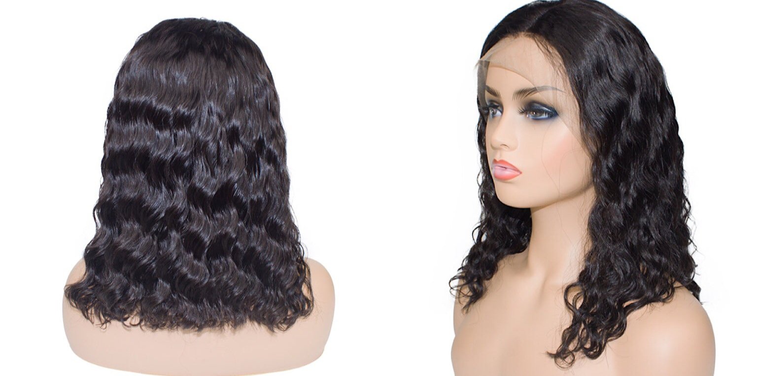 lace wig bob style 1b