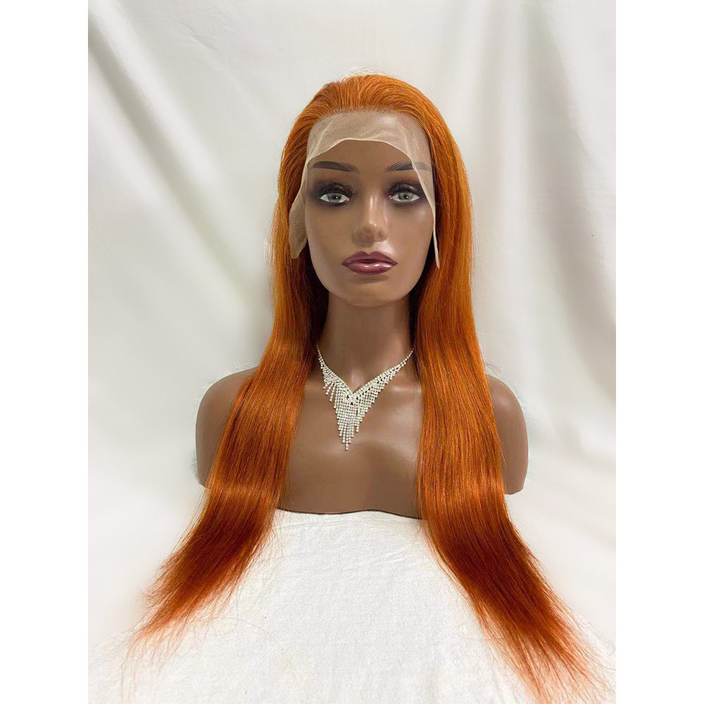 Calm Ginger  Frontal  Wig Straight