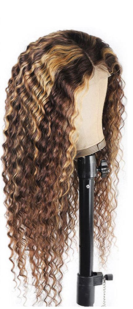 lace wig deep wave #4/27