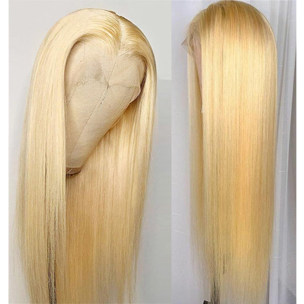 #613 Straight Frontal Lace Wig 180% Density