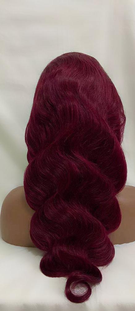 lace wig body wave 99J