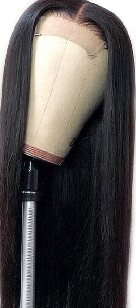 lace wig straight 1b